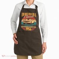 70th Birthday I'm Not Old I'm A Classic Custom Built Car 1956 Apron thumb 2