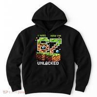 7th Birthday I Was 6 Now Im 7 Unlocked 67 Meme Hoodie thumb 0