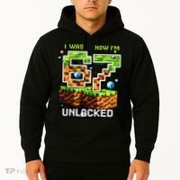 7th Birthday I Was 6 Now Im 7 Unlocked 67 Meme Hoodie thumb 2