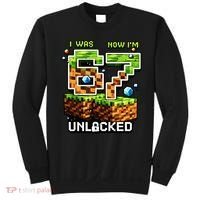 7th Birthday I Was 6 Now Im 7 Unlocked 67 Meme Sweatshirt thumb 0