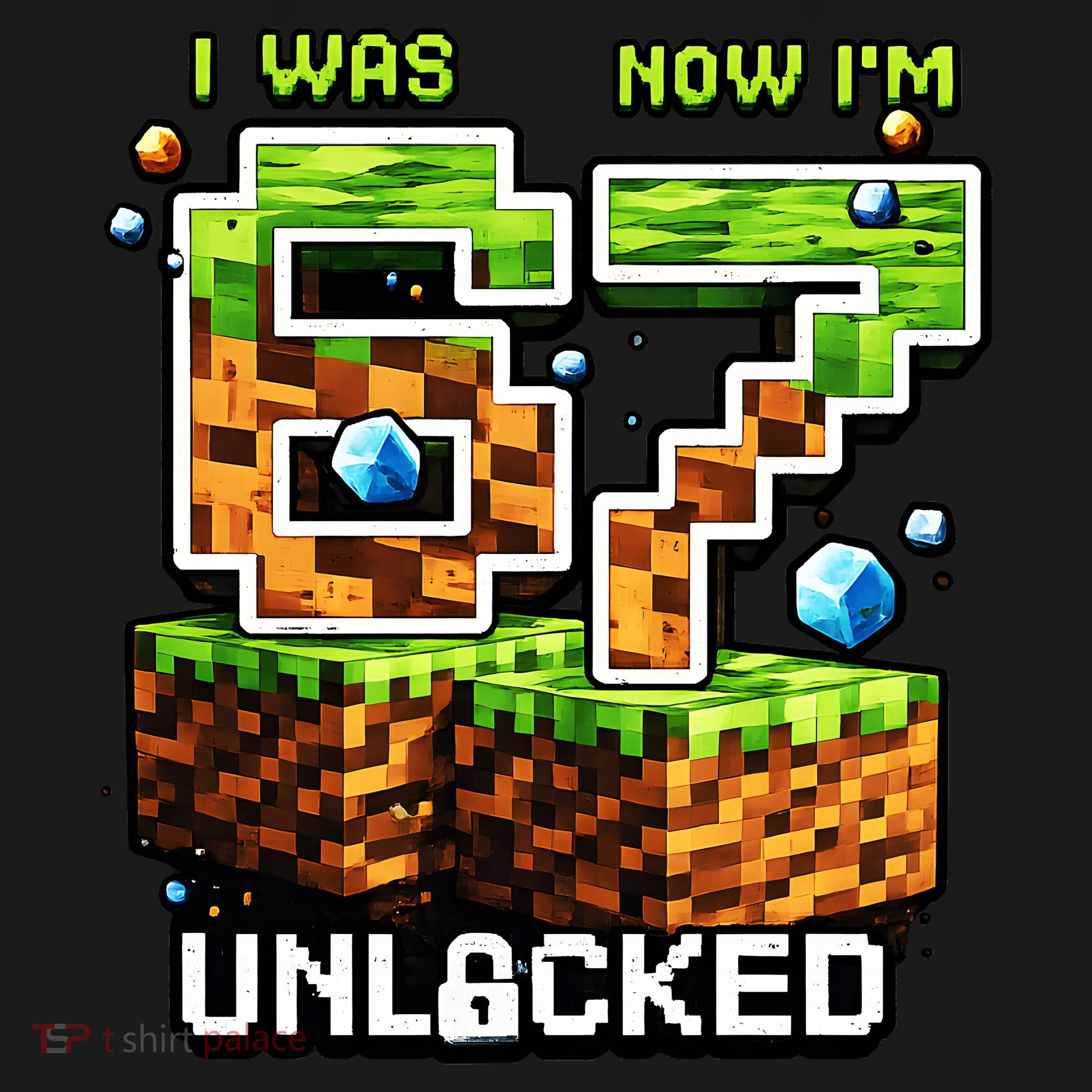 7th Birthday I Was 6 Now Im 7 Unlocked 67 Meme Sweatshirt