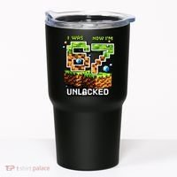 7th Birthday I Was 6 Now Im 7 Unlocked 67 Meme Tumbler thumb 0