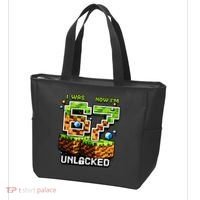 7th Birthday I Was 6 Now Im 7 Unlocked 67 Meme Tote Bag thumb 3