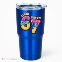 7th Birthday I Was 6 Now I'm 7 Years Old 67 Meme Funny Tumbler thumb 0