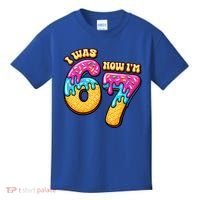 7th Birthday I Was 6 Now I'm 7 Years Old 67 Meme Funny Kids T-Shirt thumb 0