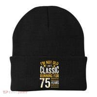 75th Birthday I 75 Year Old Classic Beanie thumb 0