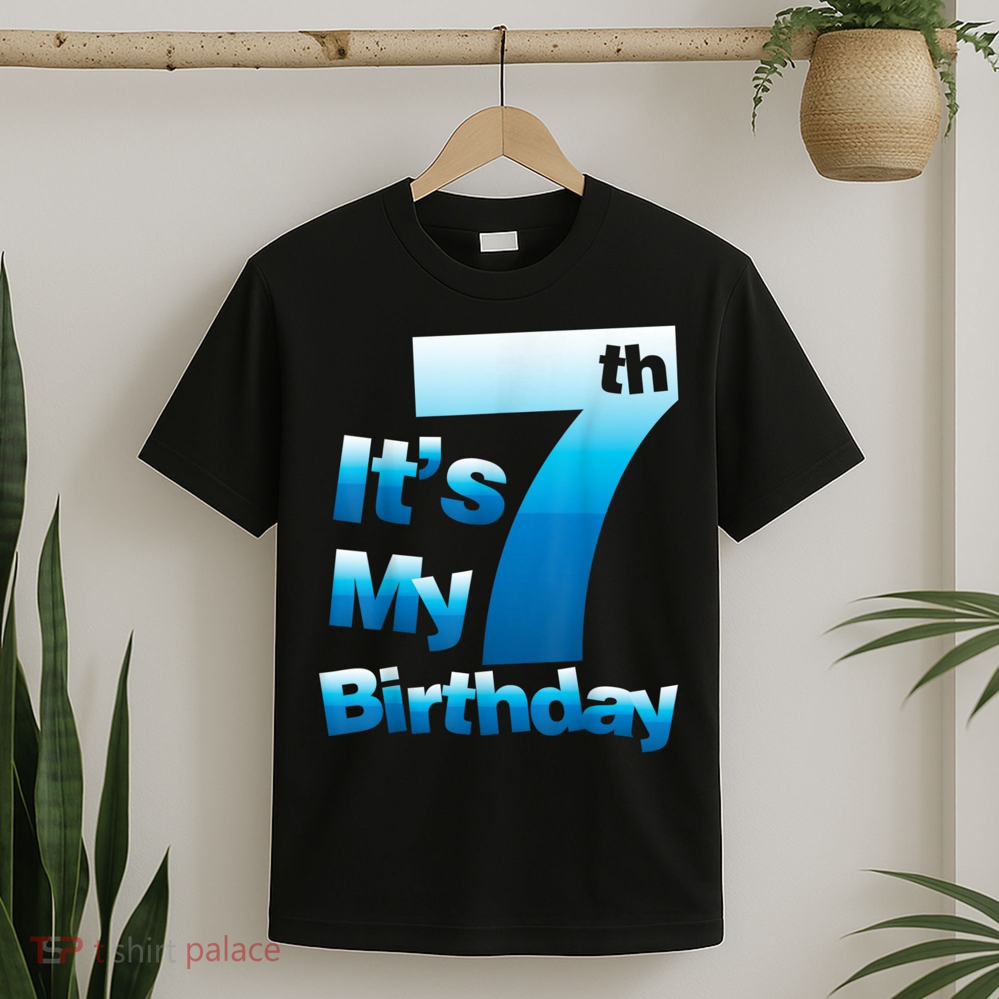 7th Birthday . It's My 7 Birthday 7 Year Old Birthday T-Shirt