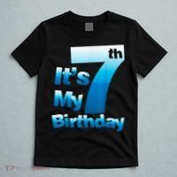 7th Birthday . It's My 7 Birthday 7 Year Old Birthday T-Shirt thumb 5