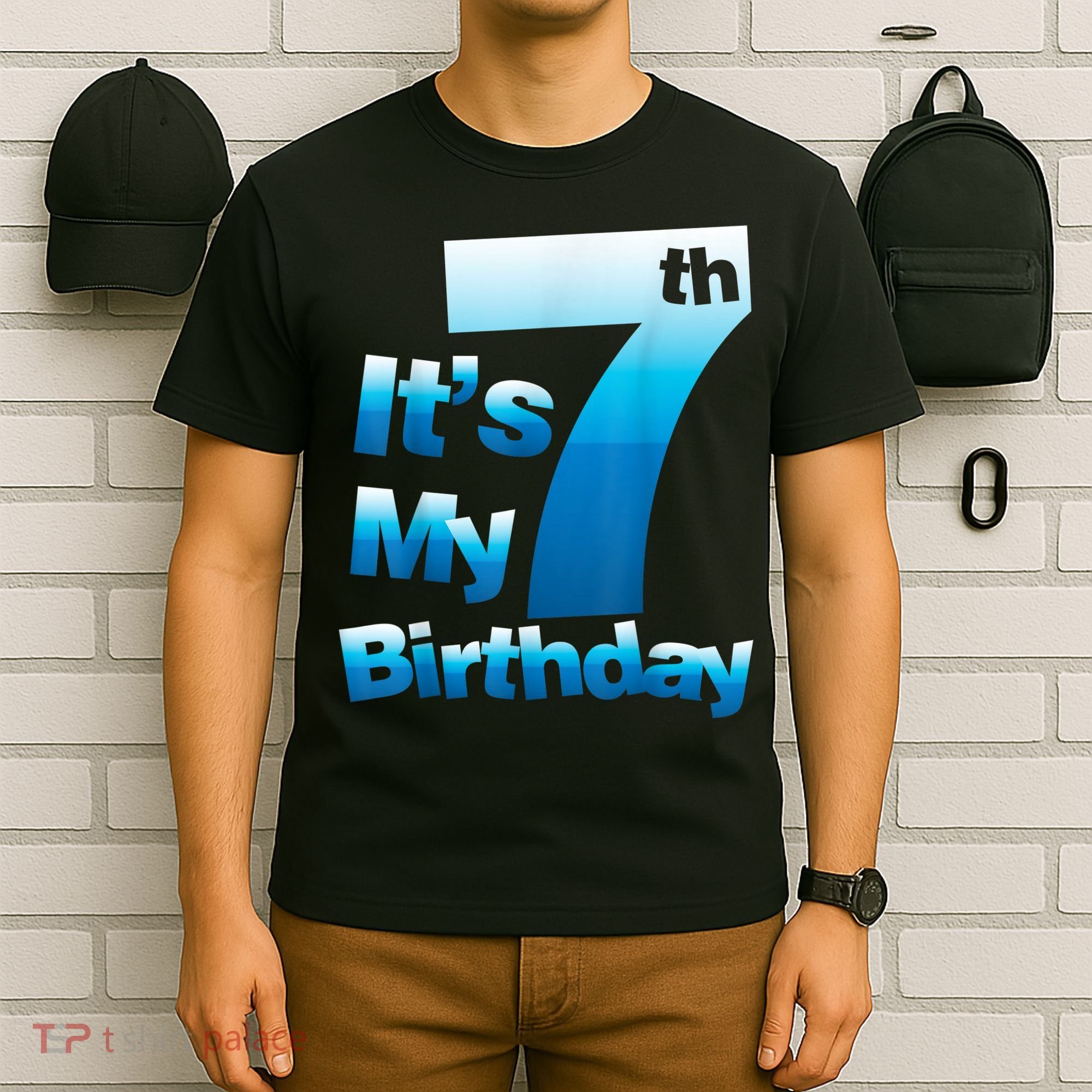 7th Birthday . It's My 7 Birthday 7 Year Old Birthday T-Shirt