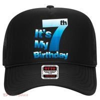 7th Birthday . It's My 7 Birthday 7 Year Old Birthday Hat thumb 0