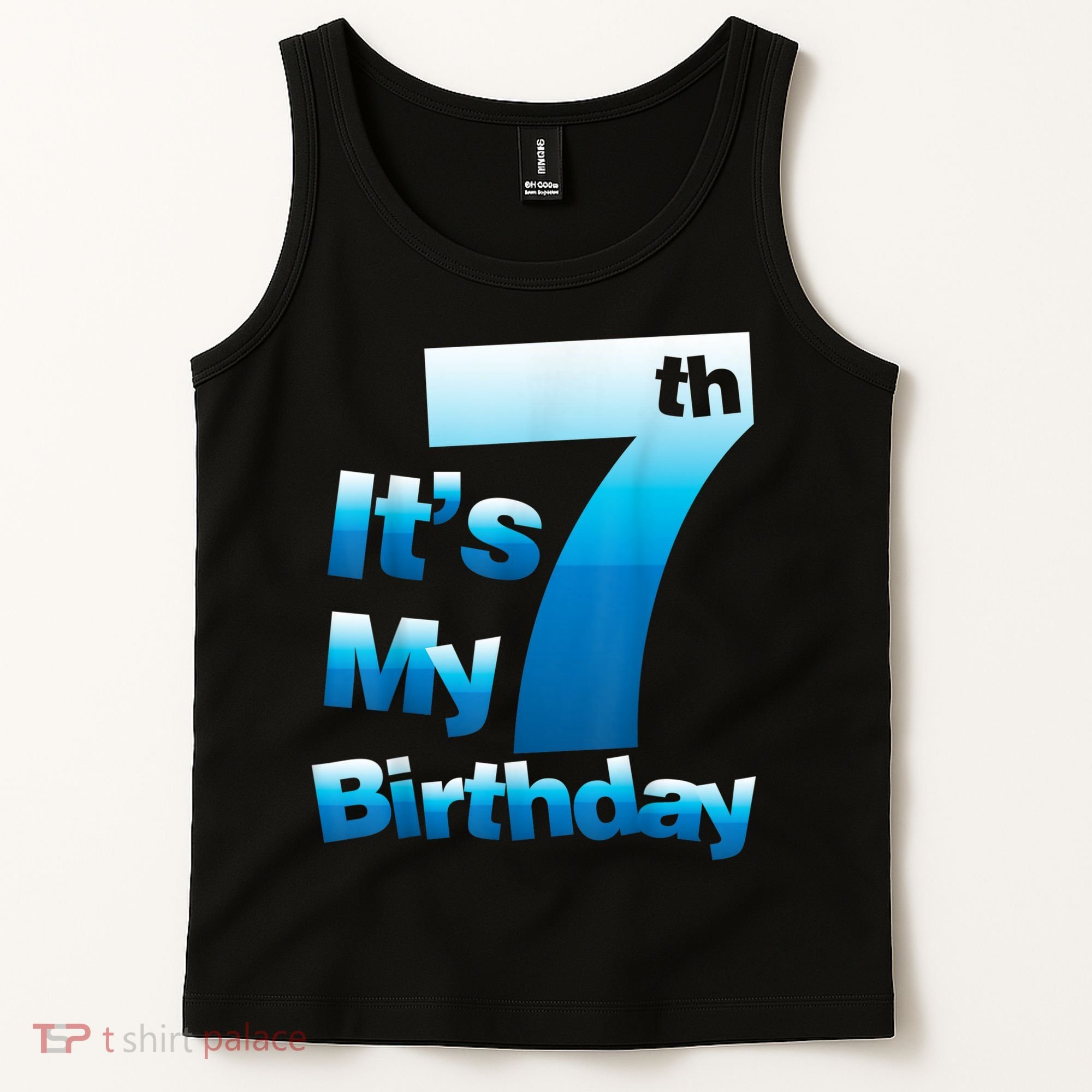 7th Birthday . It's My 7 Birthday 7 Year Old Birthday Tank Top