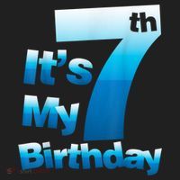 7th Birthday . It's My 7 Birthday 7 Year Old Birthday Golf Towel thumb 3