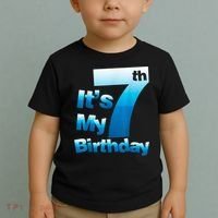 7th Birthday . It's My 7 Birthday 7 Year Old Birthday Toddler T-Shirt thumb 2