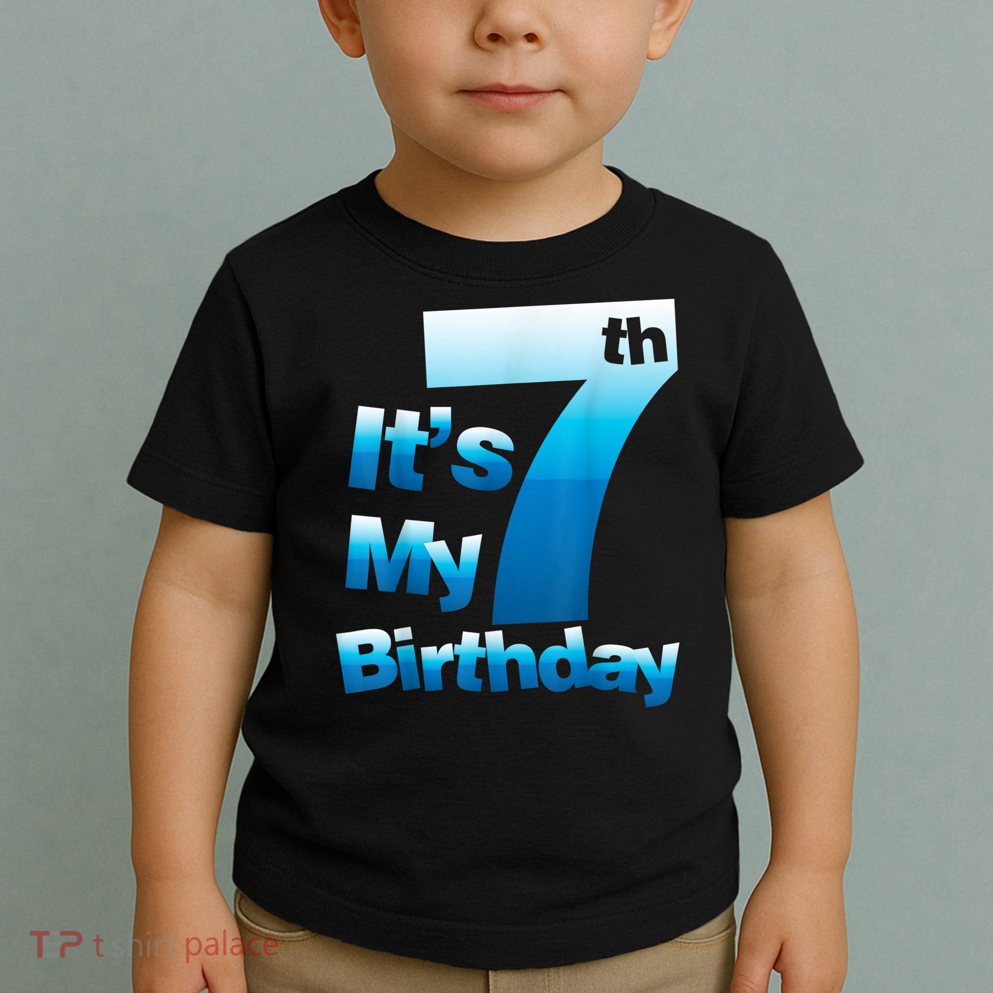 7th Birthday . It's My 7 Birthday 7 Year Old Birthday Toddler T-Shirt