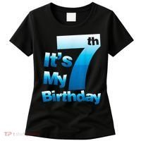 7th Birthday . It's My 7 Birthday 7 Year Old Birthday Women's T-Shirt thumb 0