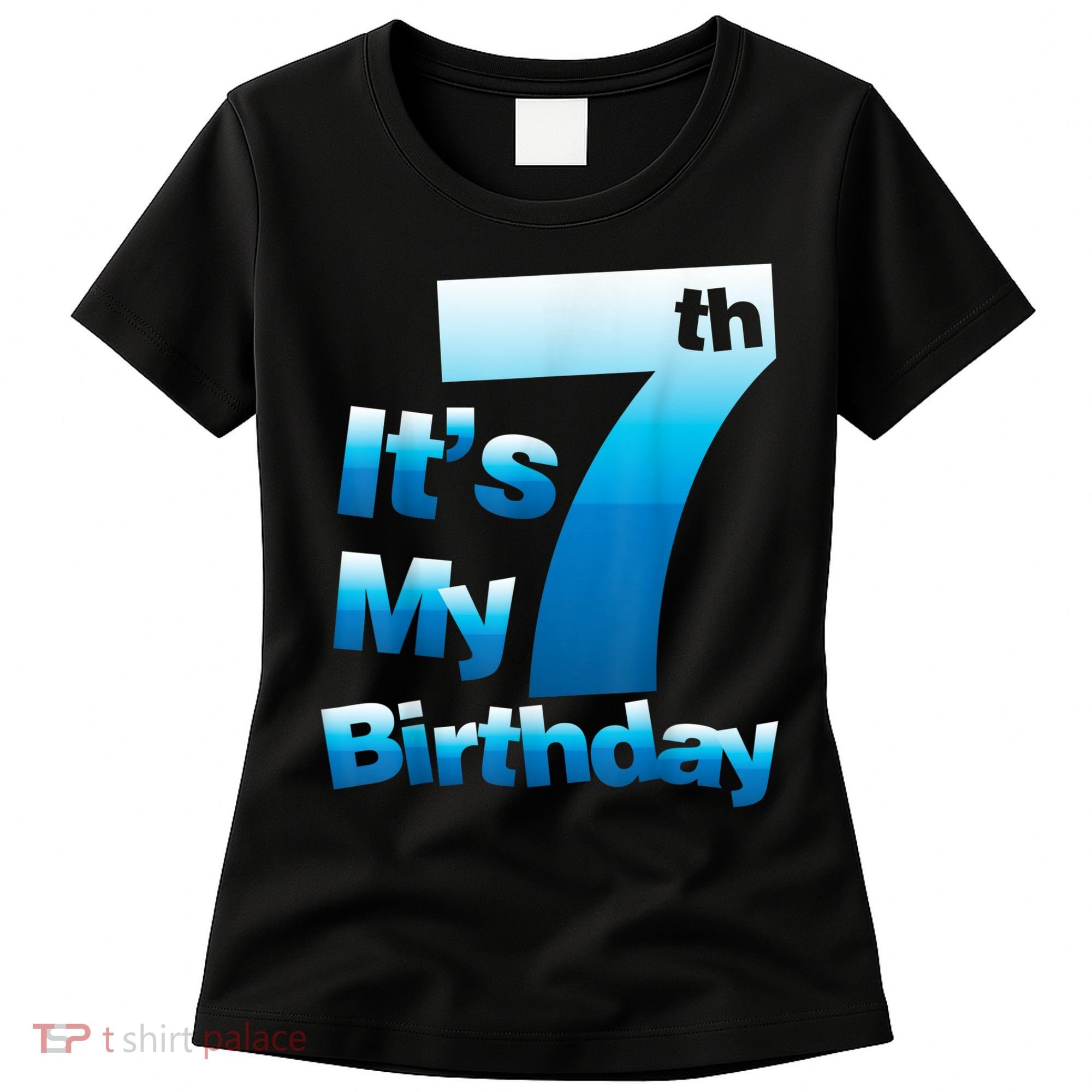 7th Birthday . It's My 7 Birthday 7 Year Old Birthday Women's T-Shirt