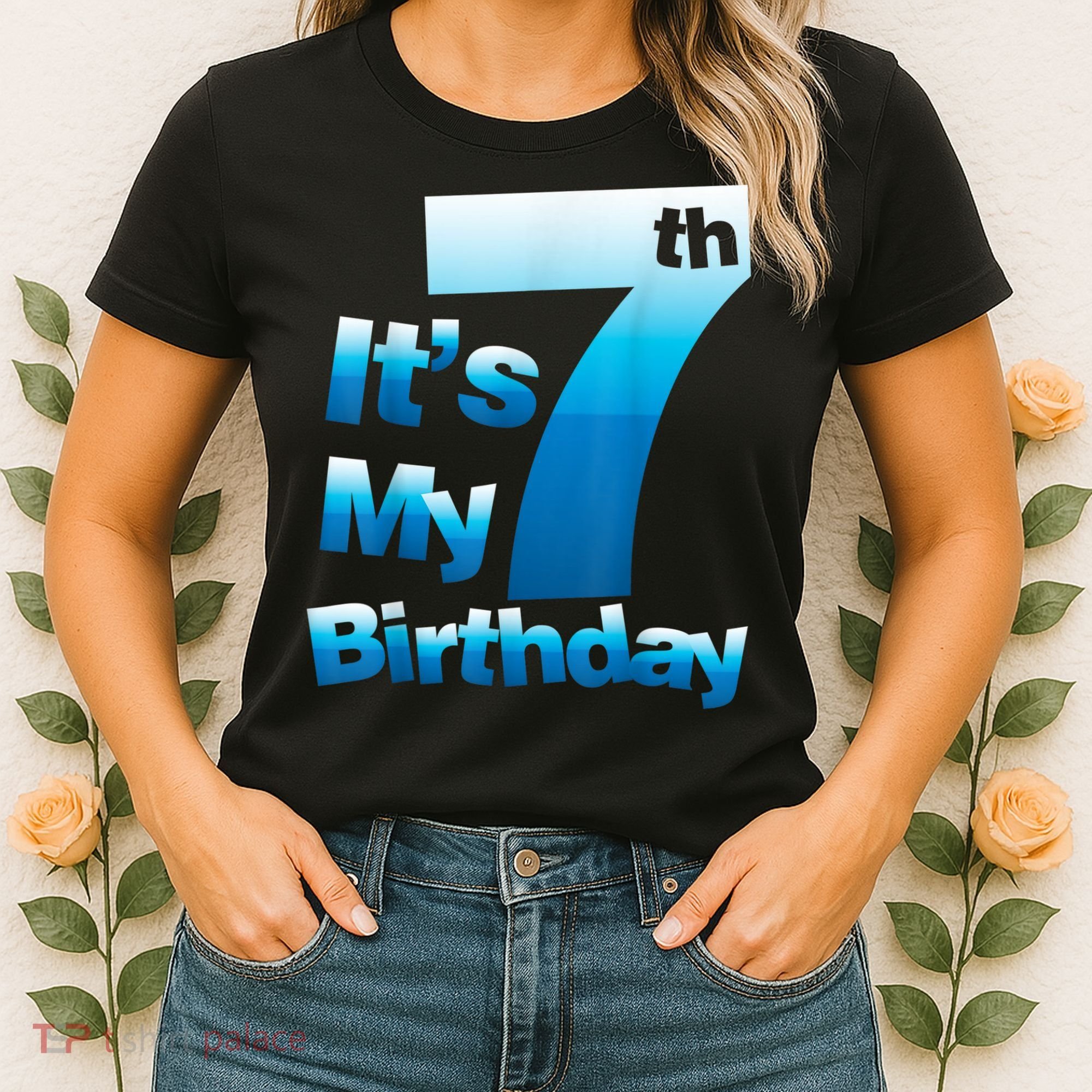 7th Birthday . It's My 7 Birthday 7 Year Old Birthday Women's T-Shirt