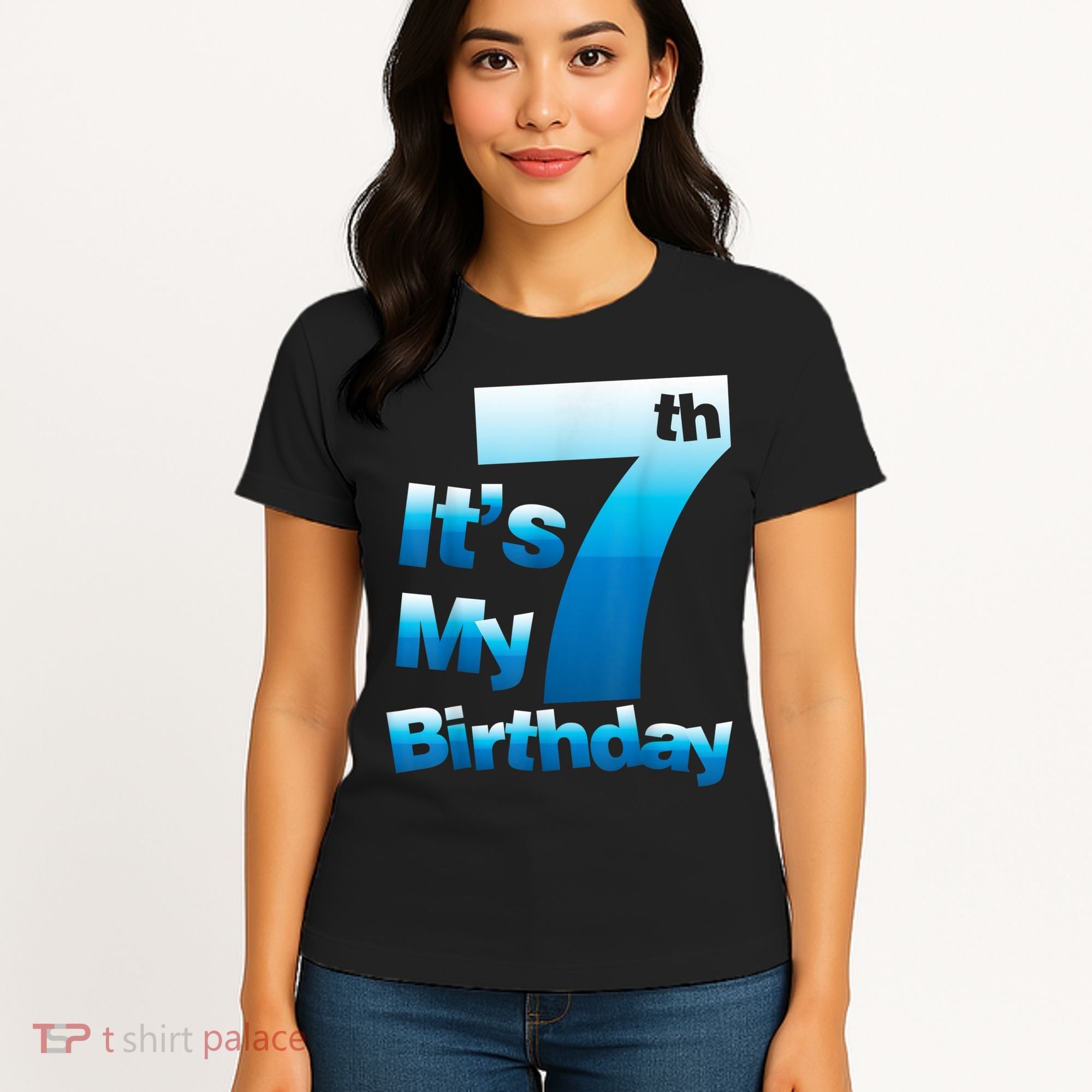 7th Birthday . It's My 7 Birthday 7 Year Old Birthday Women's T-Shirt