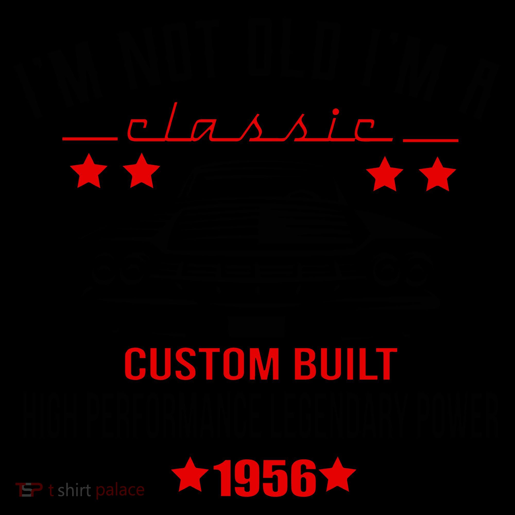 70th Birthday I'm Not Old I'm A Classic 1956 Custom Built High Performance Legendary Power Coffee Mug