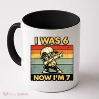 7th Birthday I Was 6 Now Im 7  Coffee Mug thumb 0