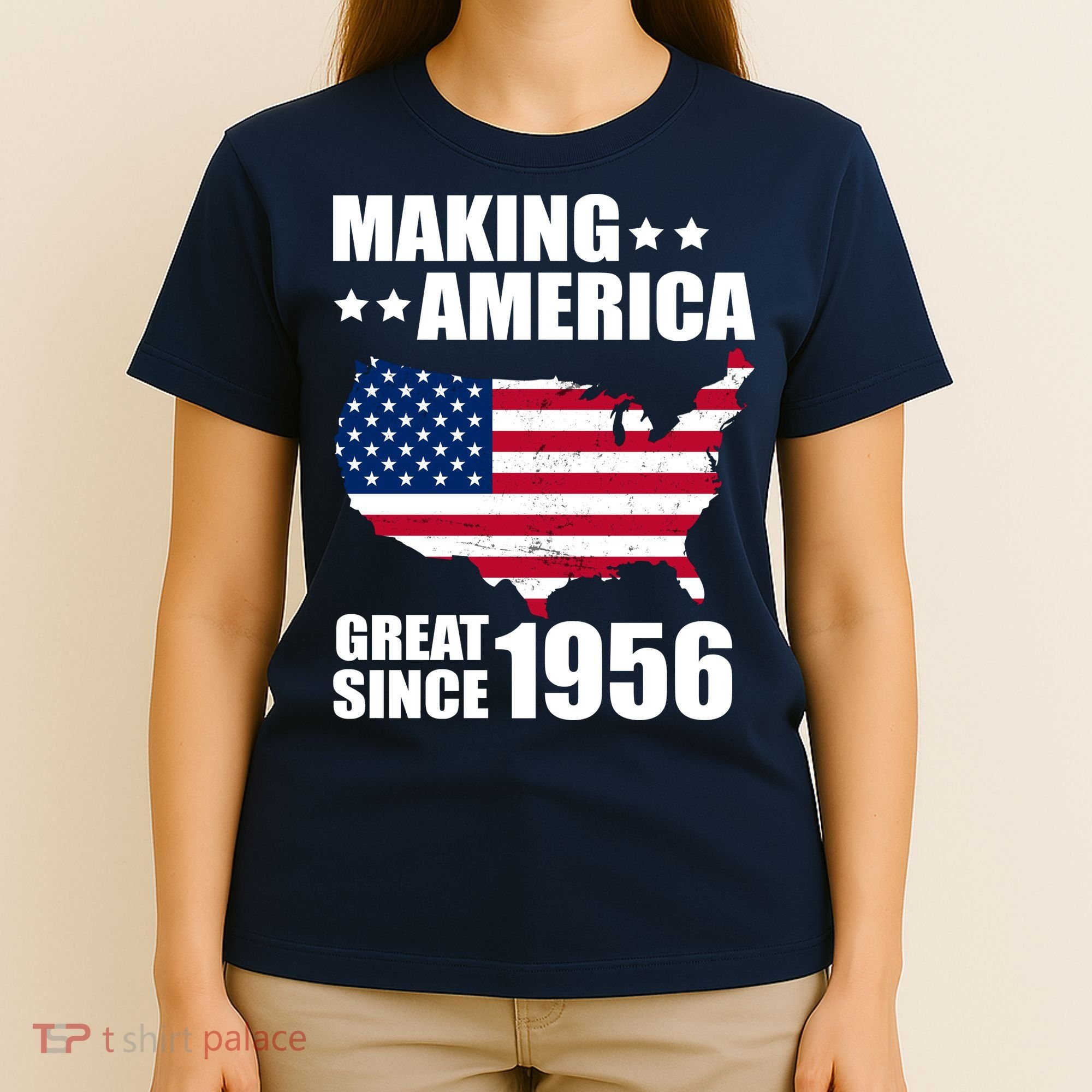 70th Birthday Making American Great Since 1956 T-Shirt