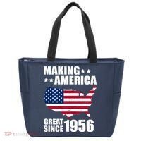 70th Birthday Making American Great Since 1956 Tote Bag thumb 0