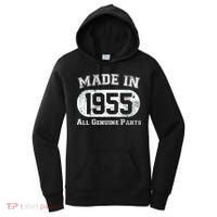 70th Birthday Made In 1955 All Genuine Parts Women's Hoodie thumb 0