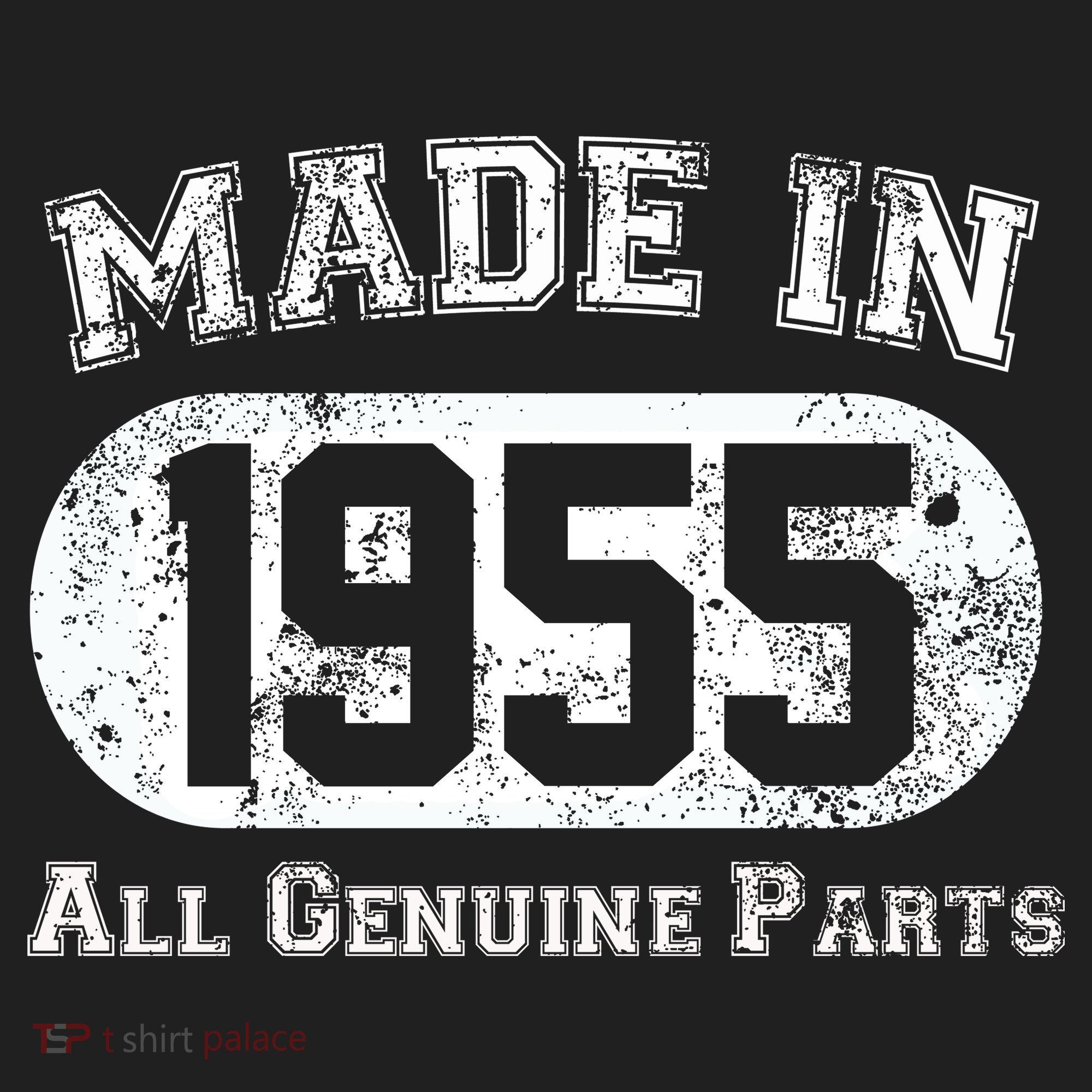 70th Birthday Made In 1955 All Genuine Parts Hat