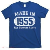 70th Birthday Made In 1955 All Genuine Parts T-Shirt thumb 0