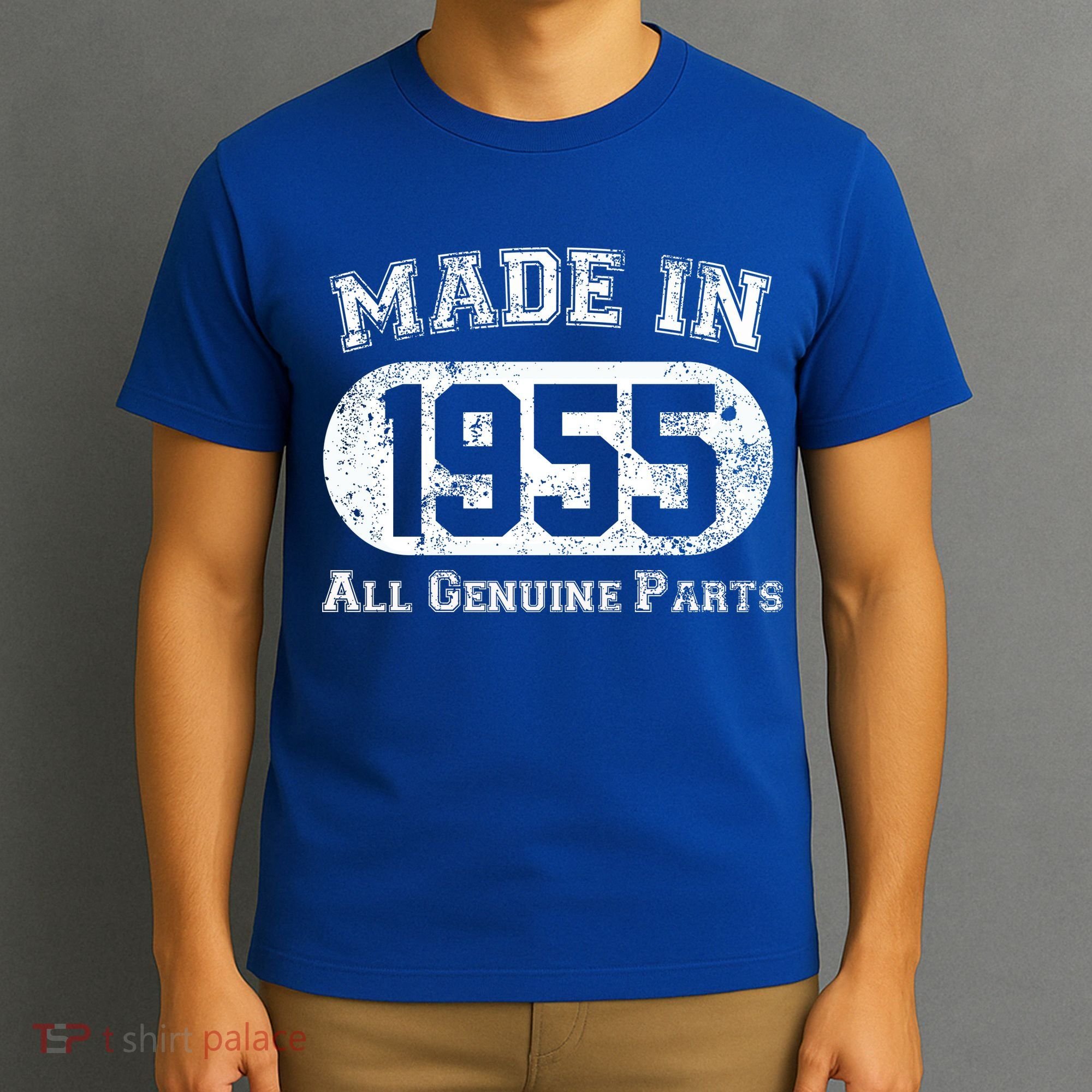 70th Birthday Made In 1955 All Genuine Parts T-Shirt