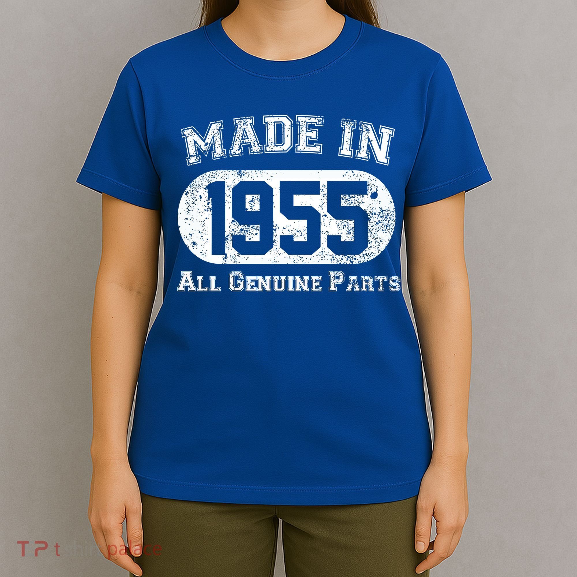 70th Birthday Made In 1955 All Genuine Parts T-Shirt