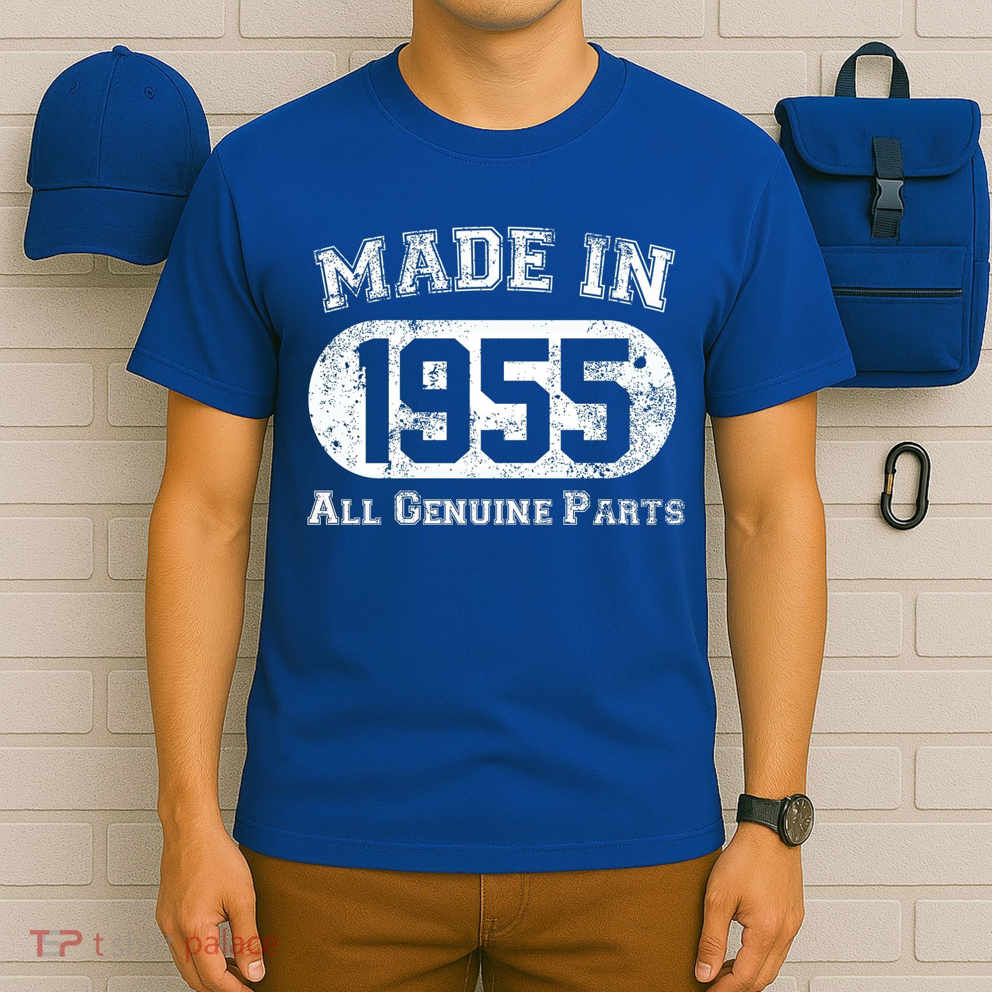 70th Birthday Made In 1955 All Genuine Parts T-Shirt