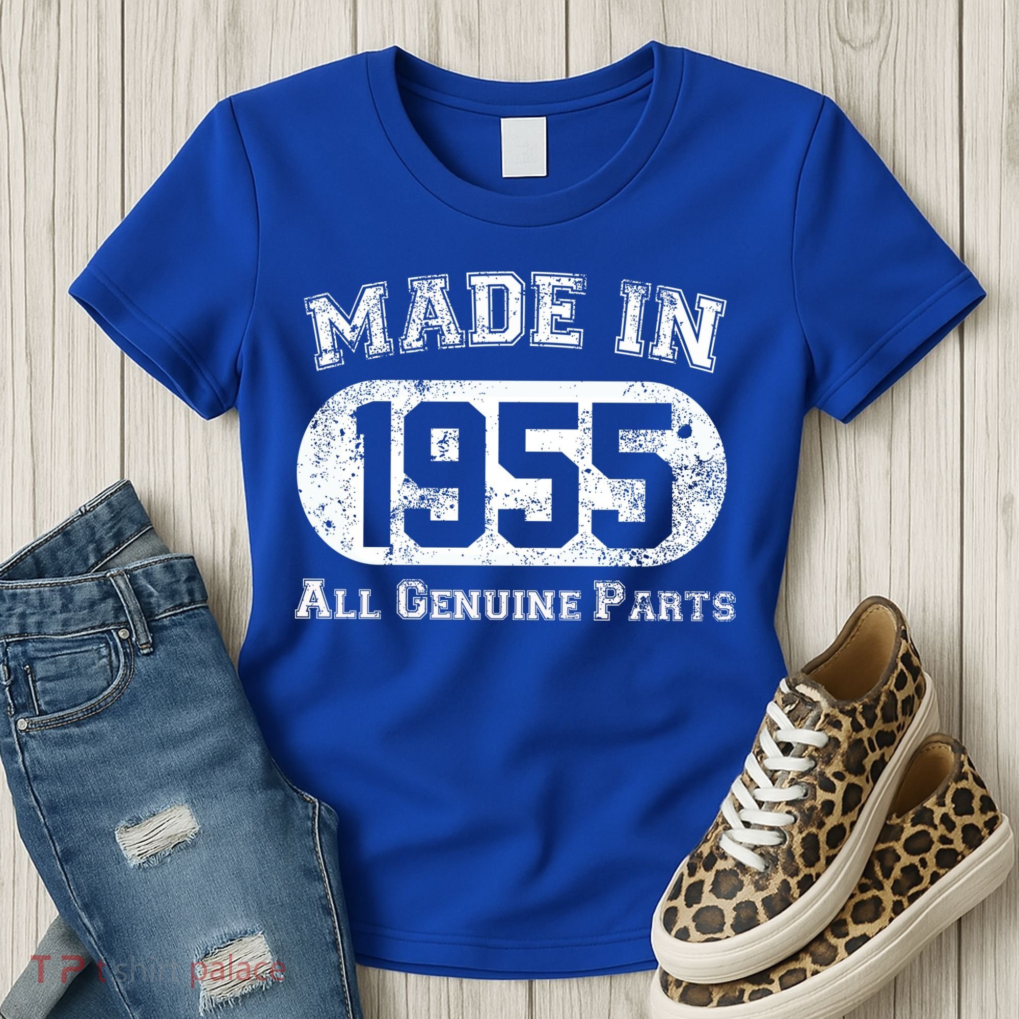 70th Birthday Made In 1955 All Genuine Parts Women's T-Shirt