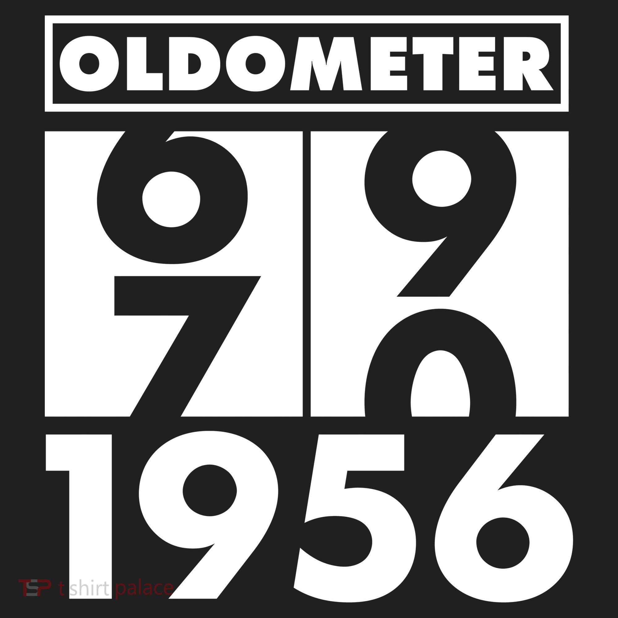70th Birthday Oldometer 1956 Beanie
