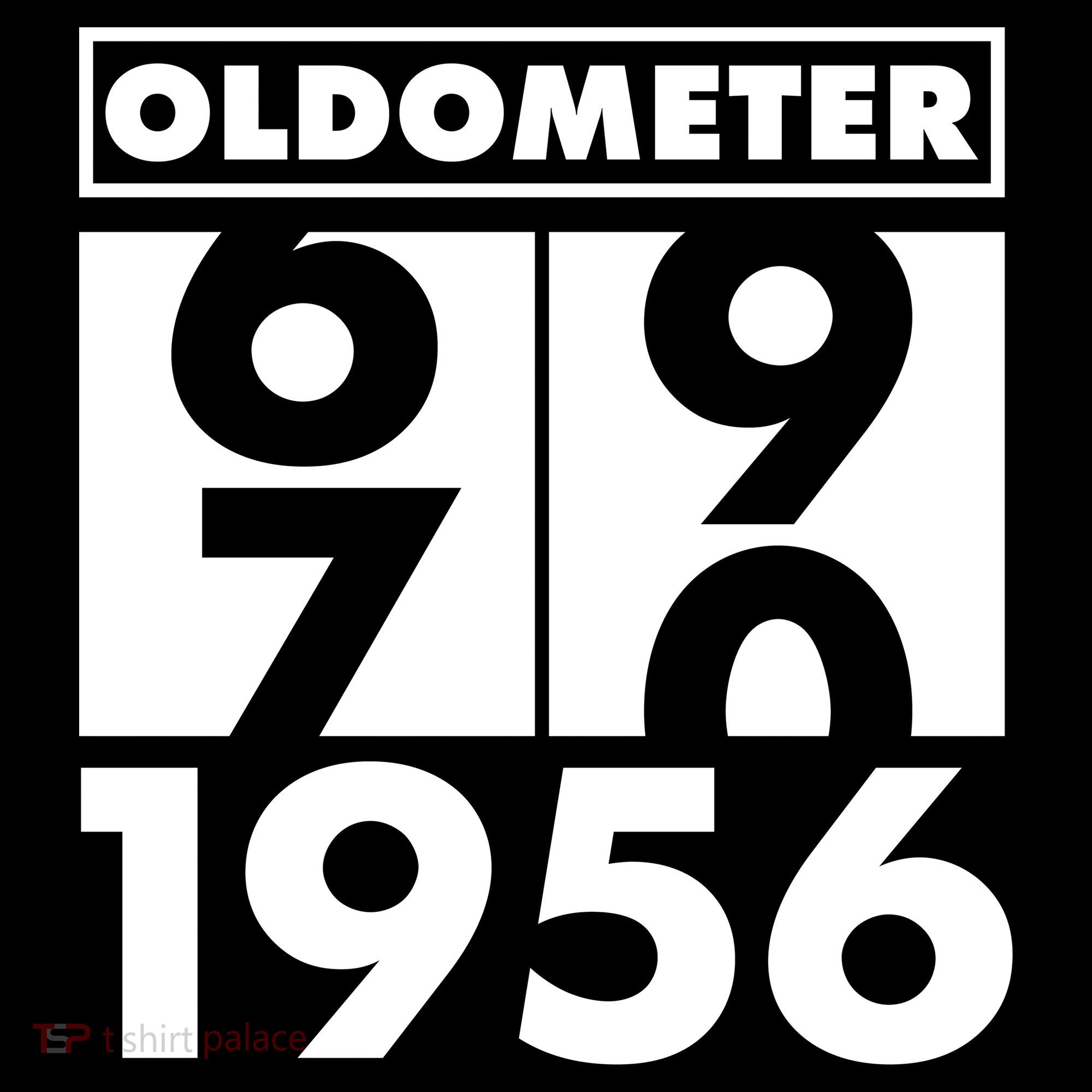 70th Birthday Oldometer 1956 Women's Hoodie
