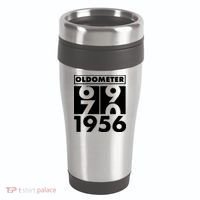 70th Birthday Oldometer 1956 16oz Travel Tumbler thumb 0