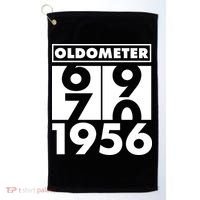 70th Birthday Oldometer 1956 Golf Towel thumb 0