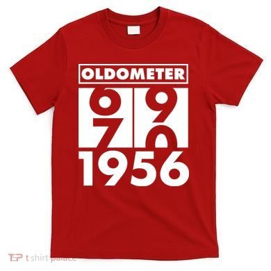 70th Birthday Oldometer 1956 T-Shirt