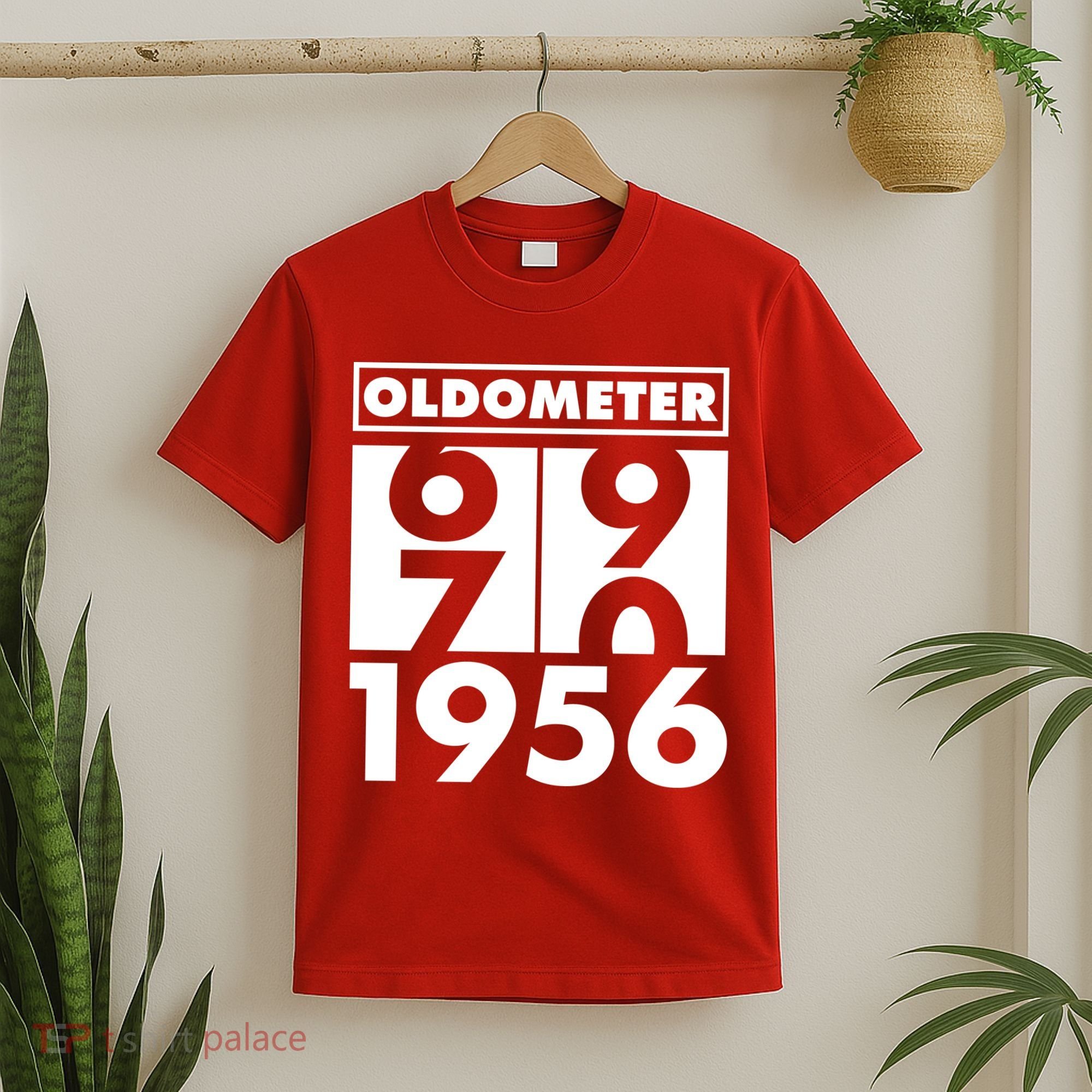 70th Birthday Oldometer 1956 T-Shirt