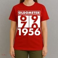 70th Birthday Oldometer 1956 T-Shirt thumb 4