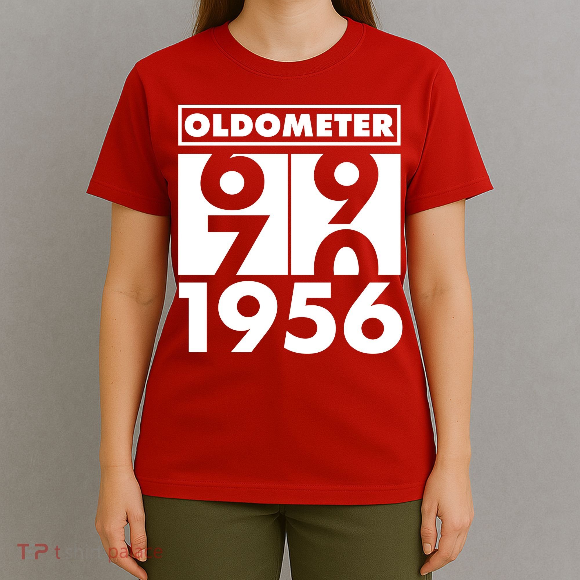 70th Birthday Oldometer 1956 T-Shirt