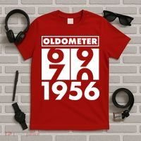 70th Birthday Oldometer 1956 T-Shirt thumb 5