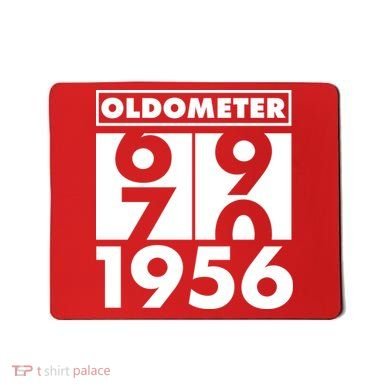 70th Birthday Oldometer 1956 Mousepad