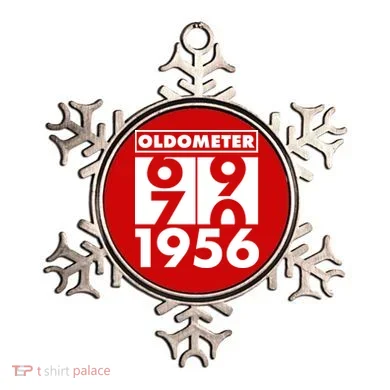 70th Birthday Oldometer 1956 Ornament