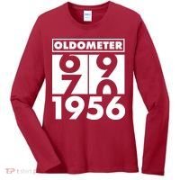 70th Birthday Oldometer 1956 Women's Long Sleeve Shirt thumb 0