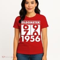 70th Birthday Oldometer 1956 Women's T-Shirt thumb 4