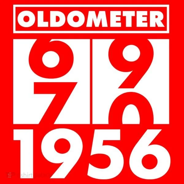 70th Birthday Oldometer 1956 Women's T-Shirt