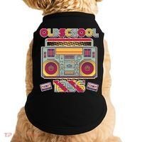 70th Birthday Oldschool Boombox 1956 Doggie Tank thumb 0