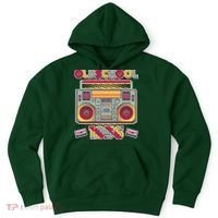 70th Birthday Oldschool Boombox 1956 Hoodie thumb 0