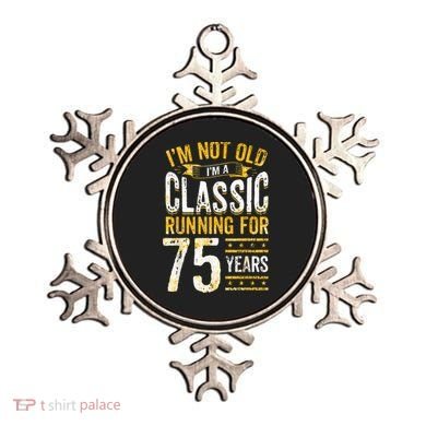 75th Birthday Present I 75 Year Old Classic Ornament